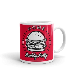 Monetyze-casetry Drinkware SpongeBob SquarePants The Krusty Krab Est. 1999 White Mug White Mug