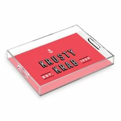 Creatormemories The Krusty Krab Est. 1999 Acrylic Tray