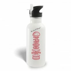 Photomugs Drinkware The Krusty Krab Secret Recipe 20 Oz Screw Top Water Bottle With Straw