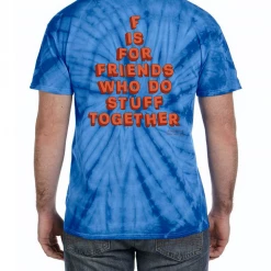 Wild-bobby Clothing SpongeBob SquarePants Do Stuff Together Tie-Dye Short Sleeve T-Shirt