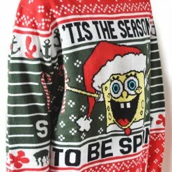 Shiphero-roody SpongeBob SquarePants Ugly Christmas Sweater Clothing 14 Shiphero-roody SpongeBob SquarePants Ugly Christmas Sweater Clothing