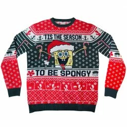 Shiphero-roody SpongeBob SquarePants Ugly Christmas Sweater Clothing 15 Shiphero-roody SpongeBob SquarePants Ugly Christmas Sweater Clothing