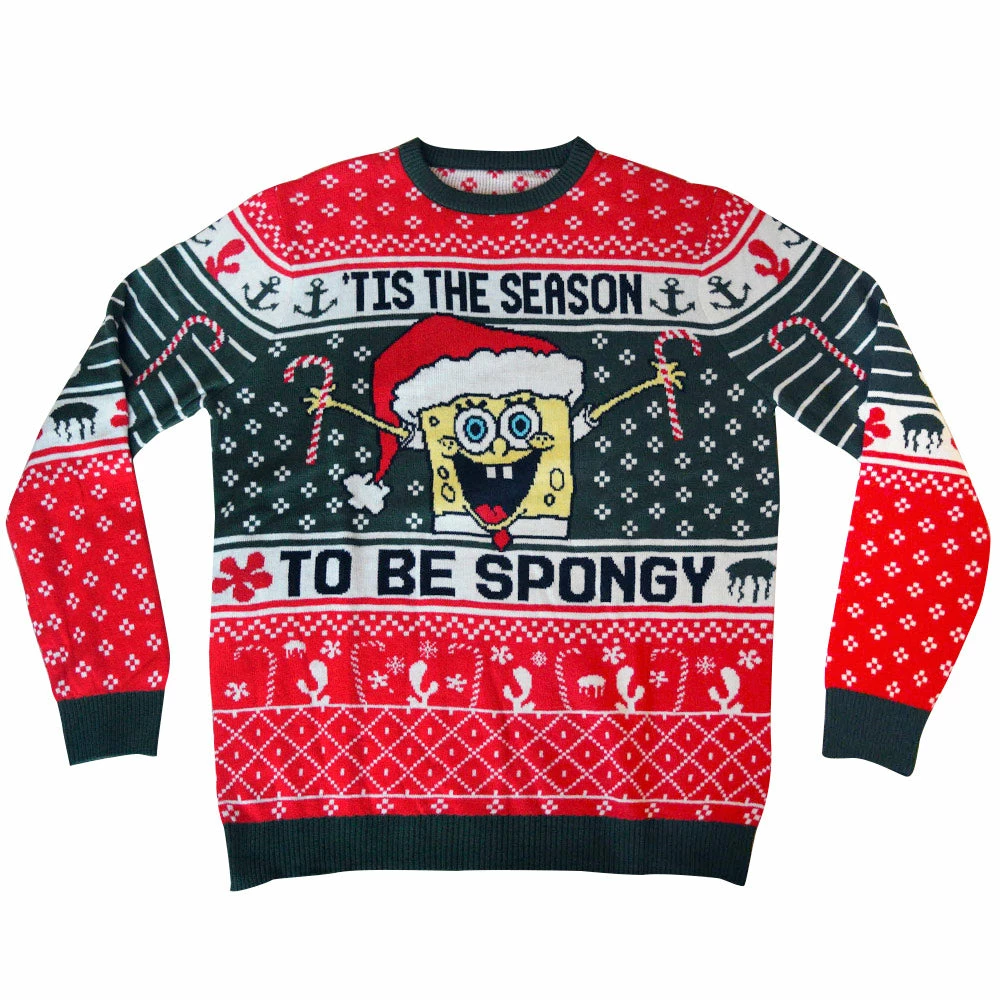 Shiphero-roody SpongeBob SquarePants Ugly Christmas Sweater Clothing 7 Shiphero-roody SpongeBob SquarePants Ugly Christmas Sweater Clothing