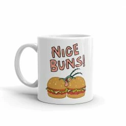 Monetyze-casetry Chum Bucket Nice Buns White Mug