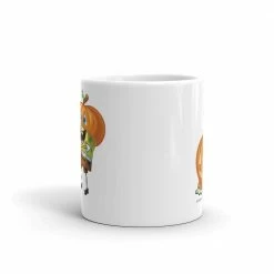 Monetyze-casetry SpongeBob And Gary Halloween White Mug
