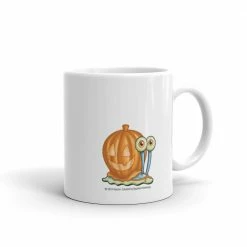 Monetyze-casetry SpongeBob And Gary Halloween White Mug