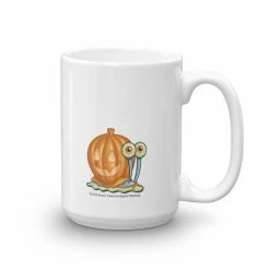 Monetyze-casetry SpongeBob And Gary Halloween White Mug