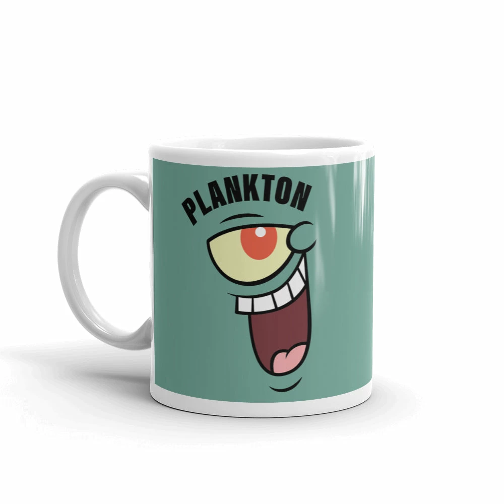 Photomugs Drinkware Plankton Big Face 11 Oz Mug 3 Photomugs Drinkware Plankton Big Face 11 Oz Mug
