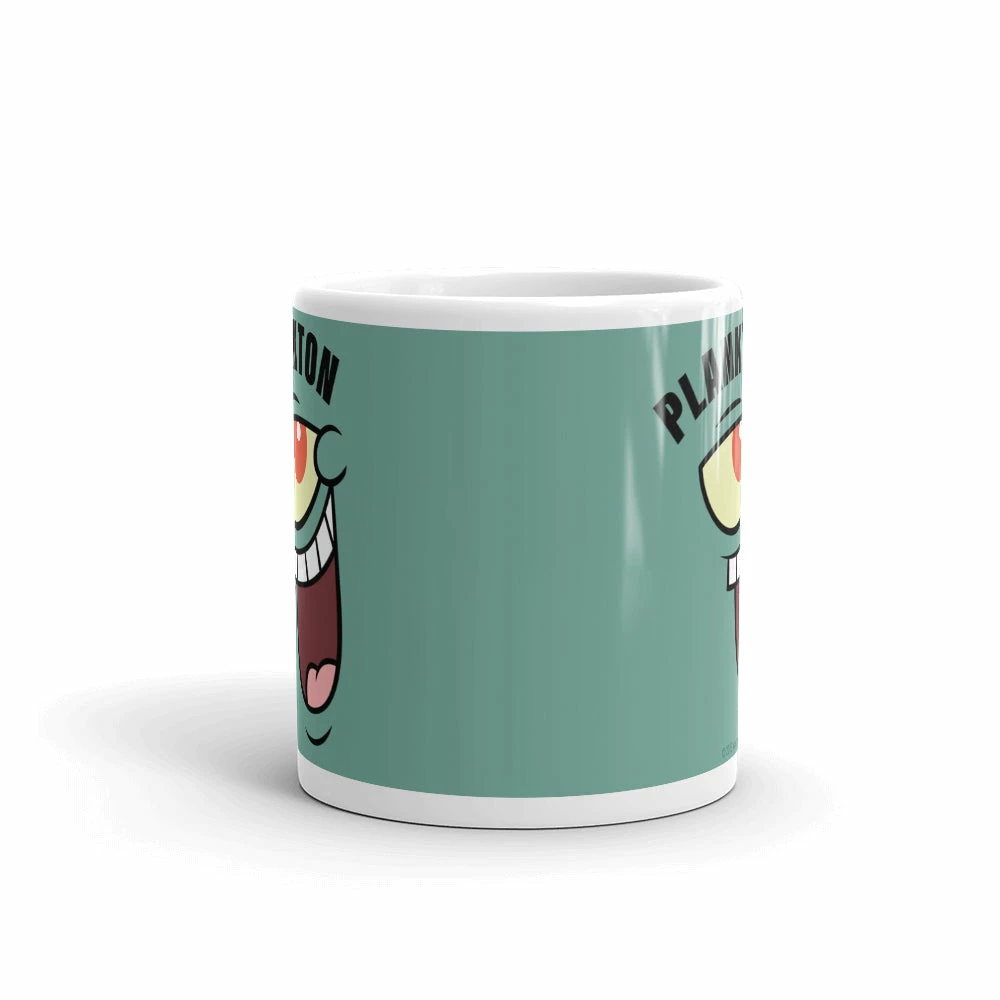Photomugs Drinkware Plankton Big Face 11 Oz Mug 4 Photomugs Drinkware Plankton Big Face 11 Oz Mug