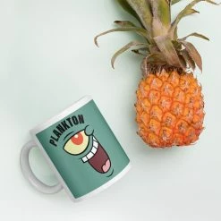 Photomugs Drinkware Plankton Big Face 11 Oz Mug 9 Photomugs Drinkware Plankton Big Face 11 Oz Mug