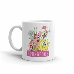 Monetyze-casetry SpongeBob SquarePants Group Shot White Mug