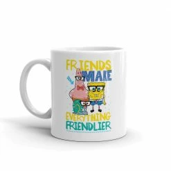 Monetyze-casetry Drinkware SpongeBob SquarePants Friendlier White Mug