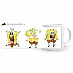 Monetyze-casetry SpongeBob SquarePants Feelin' Moody 11 Oz White Mug