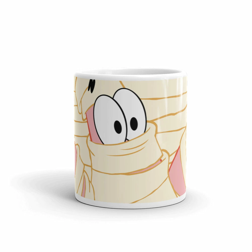 Photomugs Patrick Halloween Mummified White Mug 1 Photomugs Patrick Halloween Mummified White Mug