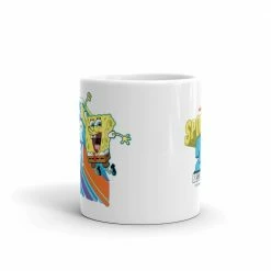 Monetyze-casetry SpongeBob SquarePants Rainbow Best Year Ever Mug