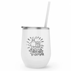 Monetyze-vismark SpongeBob SquarePants Friends Forever Insulated Short Tumbler