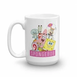 Monetyze-casetry SpongeBob SquarePants Group Shot White Mug