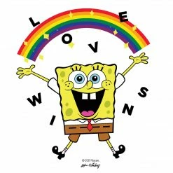 Photomugs Kids & Baby SpongeBob SquarePants Love Wins Stainless Steel Water Bottle