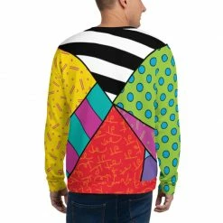 Printful Plankton Britto Crew Neck Sweatshirt Clothing