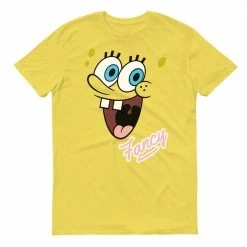 Dtg2go Clothing SpongeBob SquarePants Fancy Short Sleeve T-Shirt