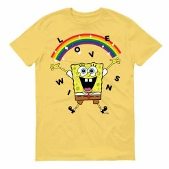 Dtg2go SpongeBob SquarePants Love Wins Short Sleeve T-Shirt Clothing