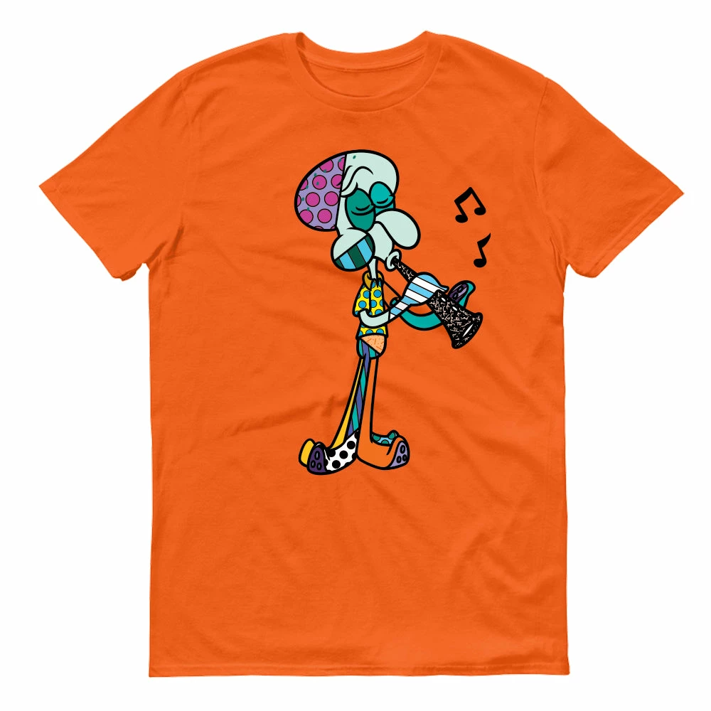Dtg2go Clothing Squidward Britto Adult Short Sleeve T-Shirt 6 Dtg2go Clothing Squidward Britto Adult Short Sleeve T-Shirt
