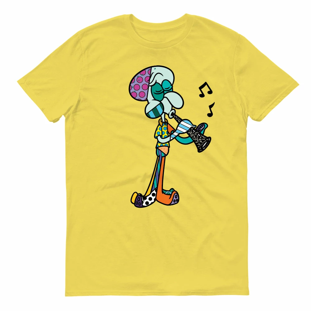 Dtg2go Clothing Squidward Britto Adult Short Sleeve T-Shirt 5 Dtg2go Clothing Squidward Britto Adult Short Sleeve T-Shirt