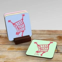Progift SpongeBob SquarePants Best Year Ever Coaster Set Of 4