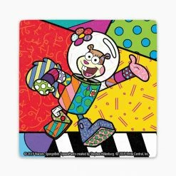Progift Home & Office SpongeBob SquarePants Britto Coaster Set Of 4 - SpongeBob, Sandy, Plankton, Gary 9 Progift Home & Office SpongeBob SquarePants Britto Coaster Set Of 4 - SpongeBob, Sandy, Plankton, Gary