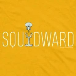 Dtg2go Squidward Name Play Short Sleeve T-Shirt Clothing