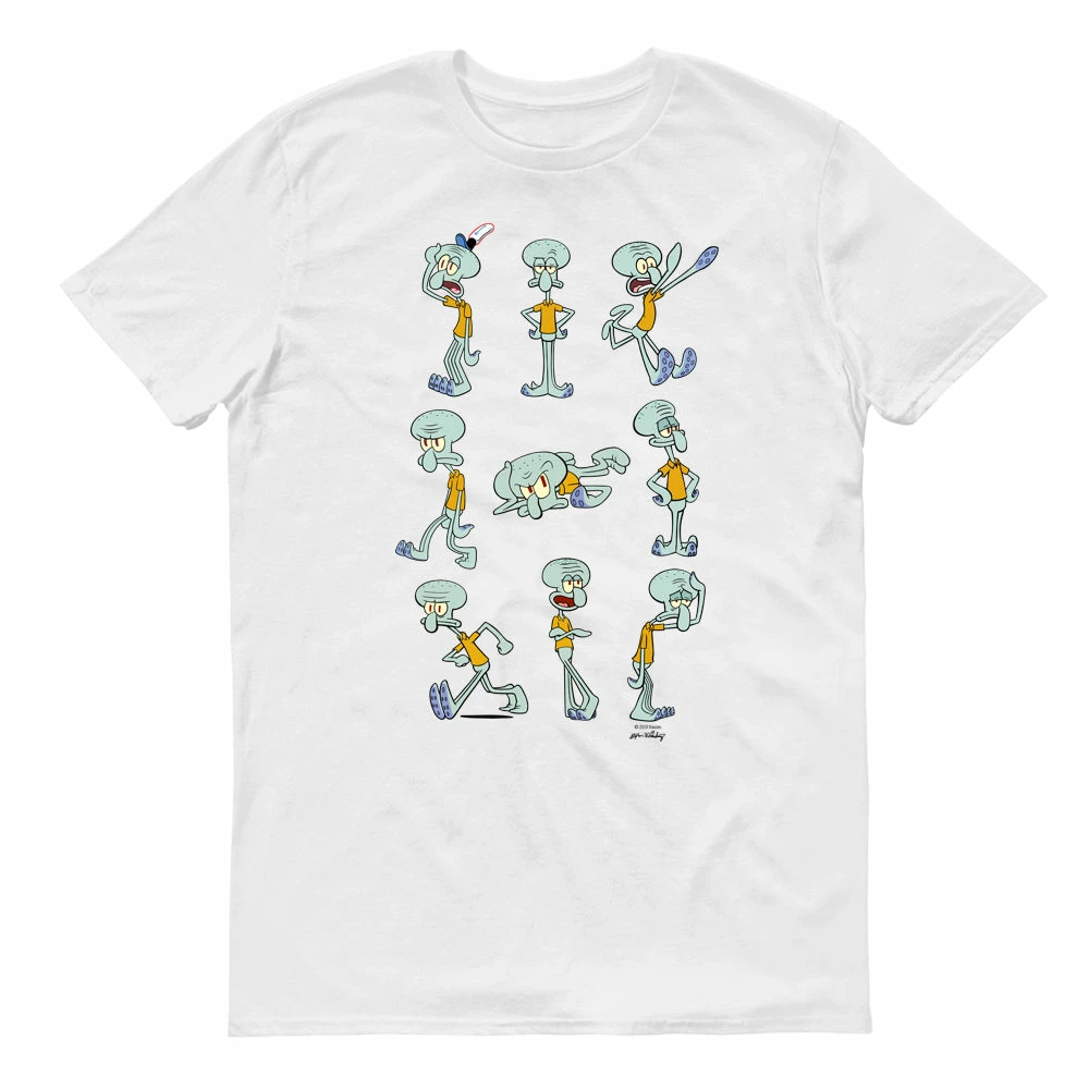 Monster Digital Squidward Feelin' Moody Short Sleeve T-Shirt 1 Monster Digital Squidward Feelin' Moody Short Sleeve T-Shirt