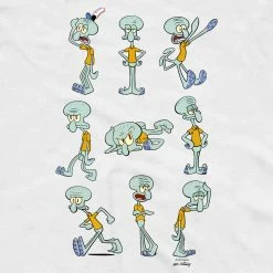 Monster Digital Squidward Feelin' Moody Short Sleeve T-Shirt