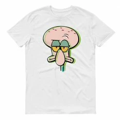 Monster Digital Squidward Grumpy Short-Sleeve T-Shirt