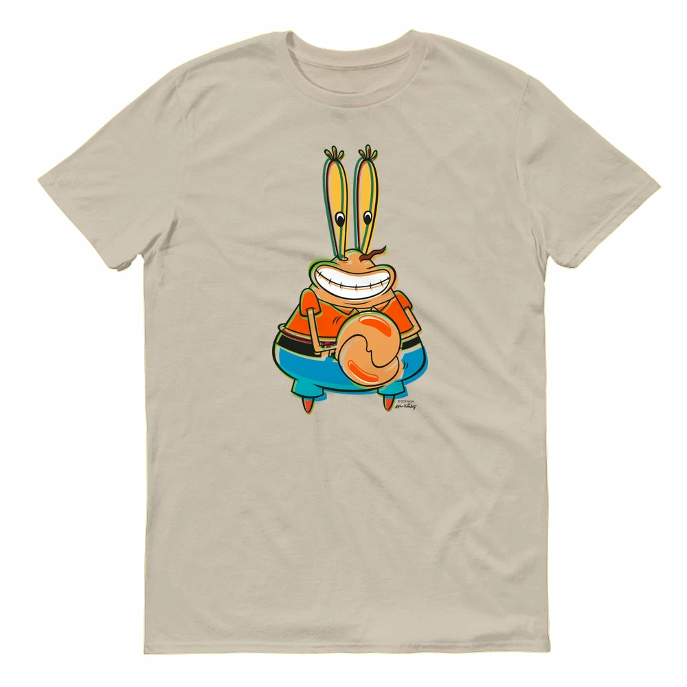 Monster Digital Mr. Krabs Greedy Short Sleeve T-Shirt 1 Monster Digital Mr. Krabs Greedy Short Sleeve T-Shirt