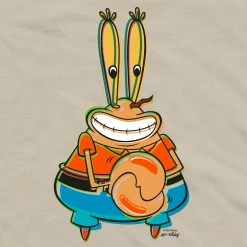Monster Digital Mr. Krabs Greedy Short Sleeve T-Shirt