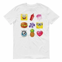 Monster Digital SpongeBob SquarePants Emojis Short Sleeve T-Shirt