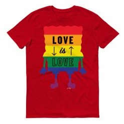 Dtg2go Clothing SpongeBob SquarePants Love Is Love Short Sleeve T-Shirt