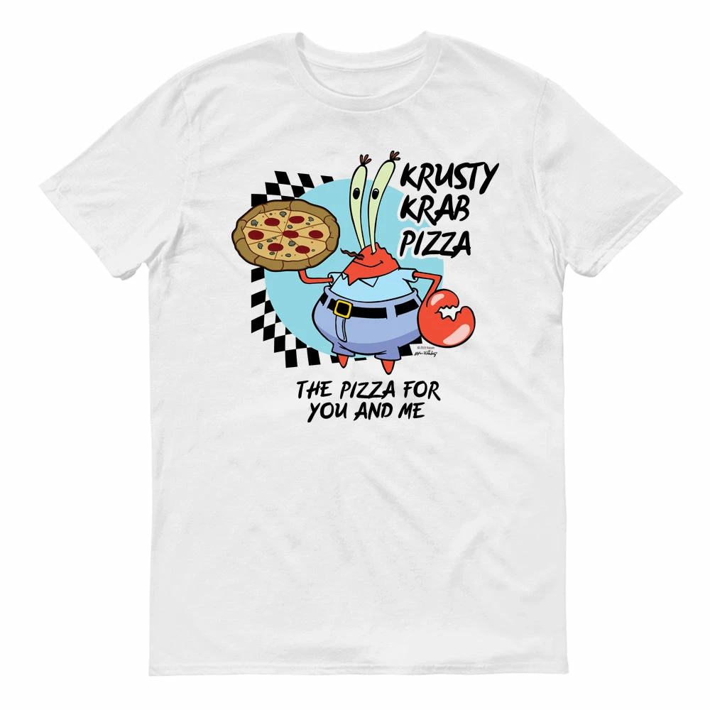 Monster Digital The Krusty Krab Pizza Short Sleeve T-Shirt 1 Monster Digital The Krusty Krab Pizza Short Sleeve T-Shirt