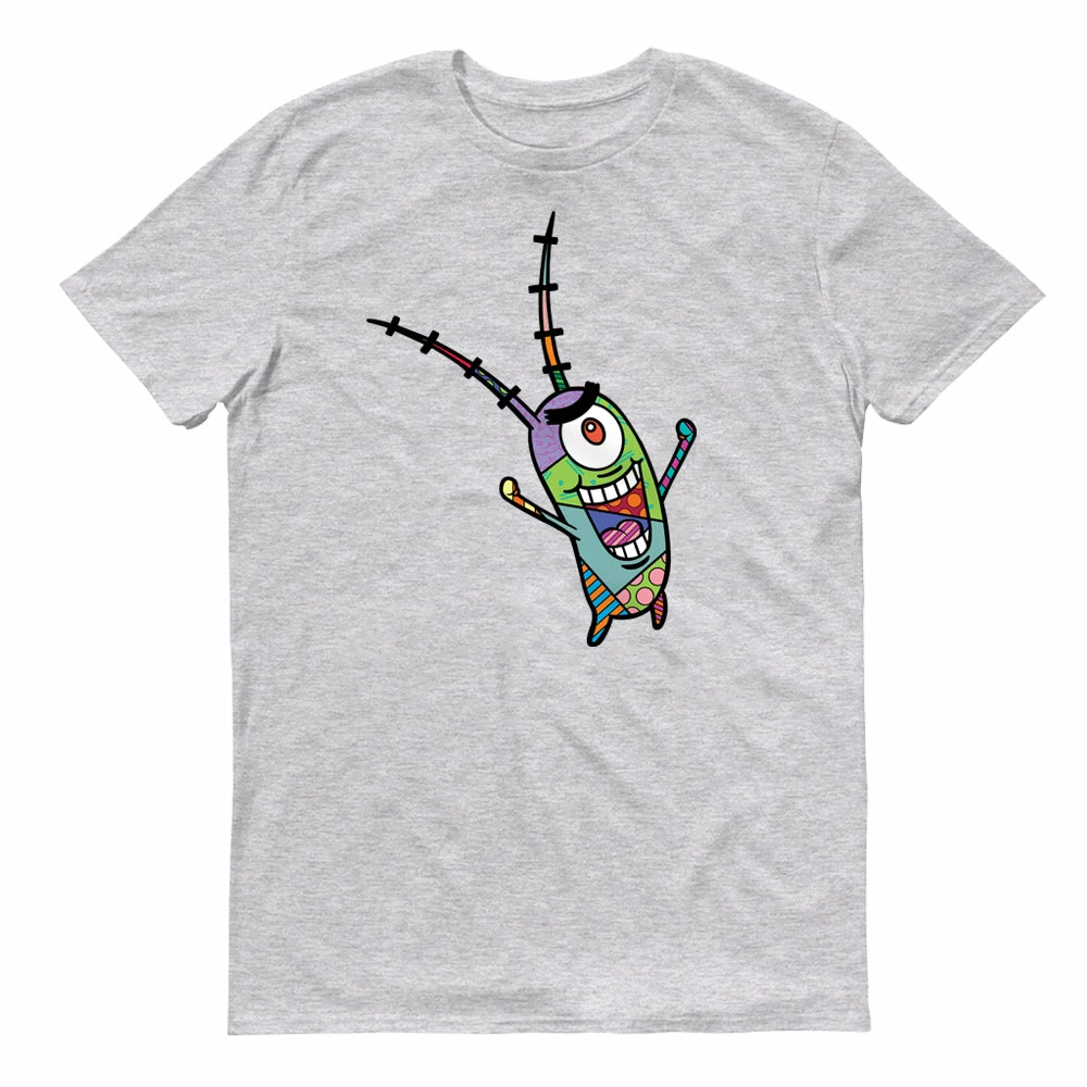 Monster Digital Clothing Plankton Britto Adult Short Sleeve T-Shirt 1 Monster Digital Clothing Plankton Britto Adult Short Sleeve T-Shirt