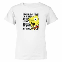 Monster Digital SpongeBob SquarePants Wink Face Kids Short Sleeve T-Shirt Clothing