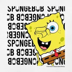 Monster Digital SpongeBob SquarePants Wink Face Kids Short Sleeve T-Shirt Clothing