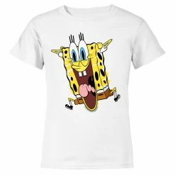 Monster Digital SpongeBob SquarePants Excited Kids Short Sleeve T-Shirt
