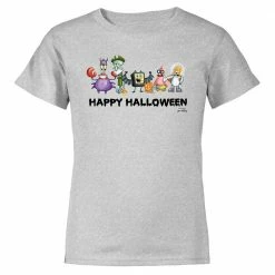 Dtg2go SpongeBob Happy Halloween Kids Short Sleeve T-Shirt Clothing