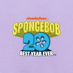 Dtg2go SpongeBob SquarePants Hands In The Air 20th Anniversary Kids Short Sleeve T-Shirt