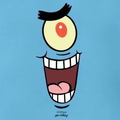 Dtg2go Plankton Big Face Baby Bodysuit Clothing