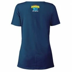 Dtg2go SpongeBob SquarePants Big Name Women's Relaxed Scoop Neck T-Shirt
