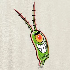 Dtg2go Plankton Schemer Tri-Blend Raglan Hoodie