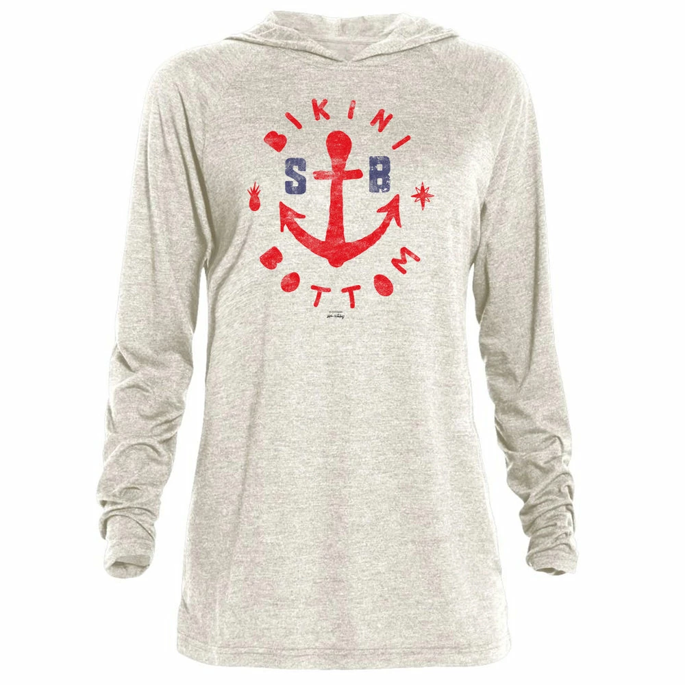 Dtg2go Clothing SpongeBob SquarePants Bikini Bottom Tri-Blend Raglan Hoodie 1 Dtg2go Clothing SpongeBob SquarePants Bikini Bottom Tri-Blend Raglan Hoodie