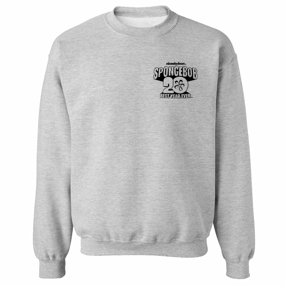 Monster Digital SpongeBob SquarePants Best Year Ever Fleece Crewneck Sweatshirt Clothing 1 Monster Digital SpongeBob SquarePants Best Year Ever Fleece Crewneck Sweatshirt Clothing