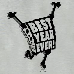 Monster Digital SpongeBob SquarePants Best Year Ever Fleece Crewneck Sweatshirt Clothing 7 Monster Digital SpongeBob SquarePants Best Year Ever Fleece Crewneck Sweatshirt Clothing